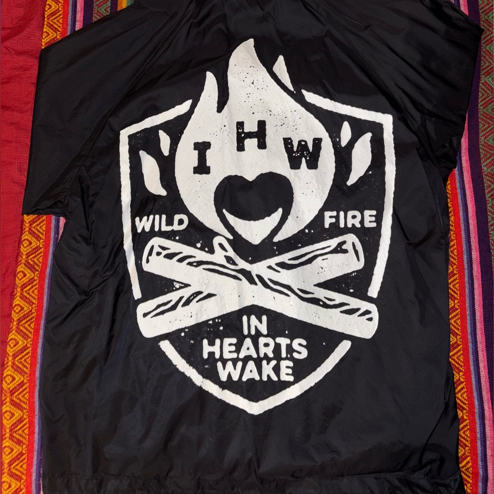 Black In Hearts Wake Wildfire Jacket circa 2015